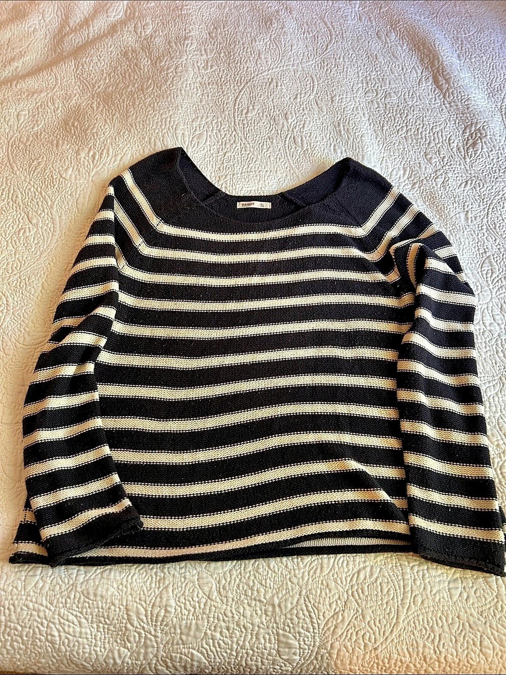 OLD NAVY Striped Crew Neck Sweater Size XL Like New